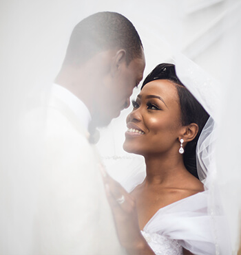 couple in a wedding