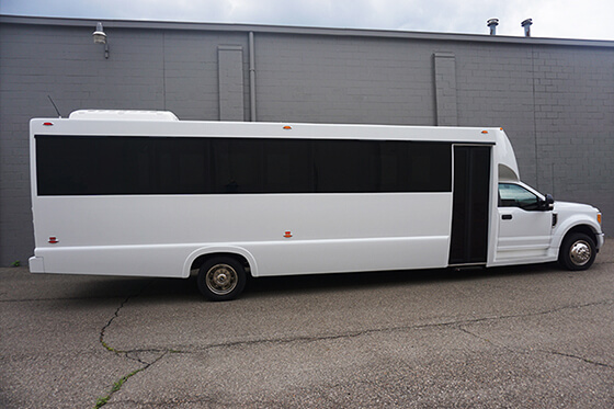 40 passenger bus exterior