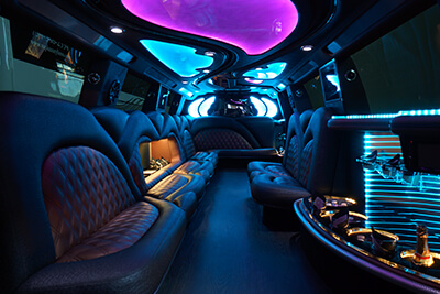 limousine with bars